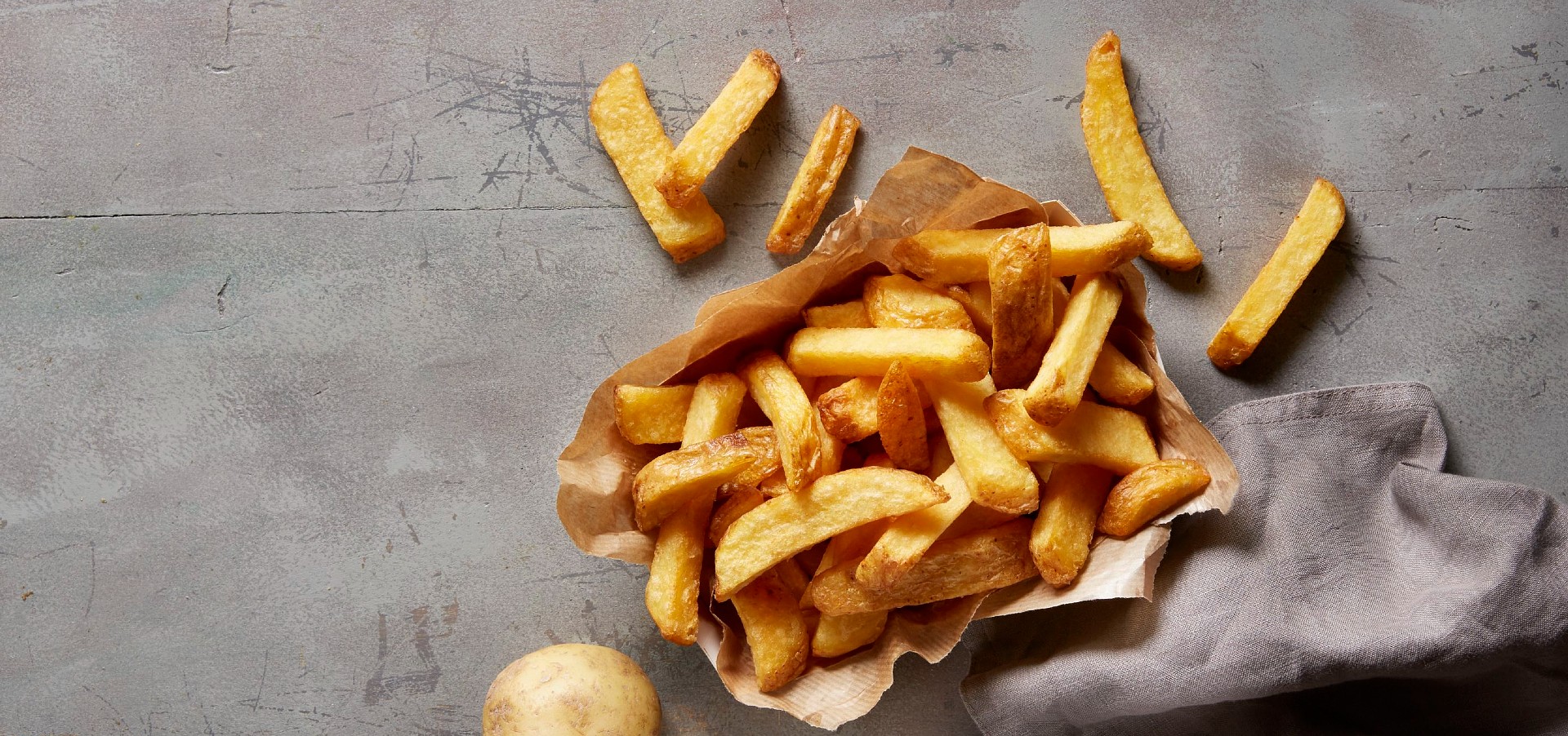 Pommes mit Schale | Frische Rustikale Pommes | Aviko