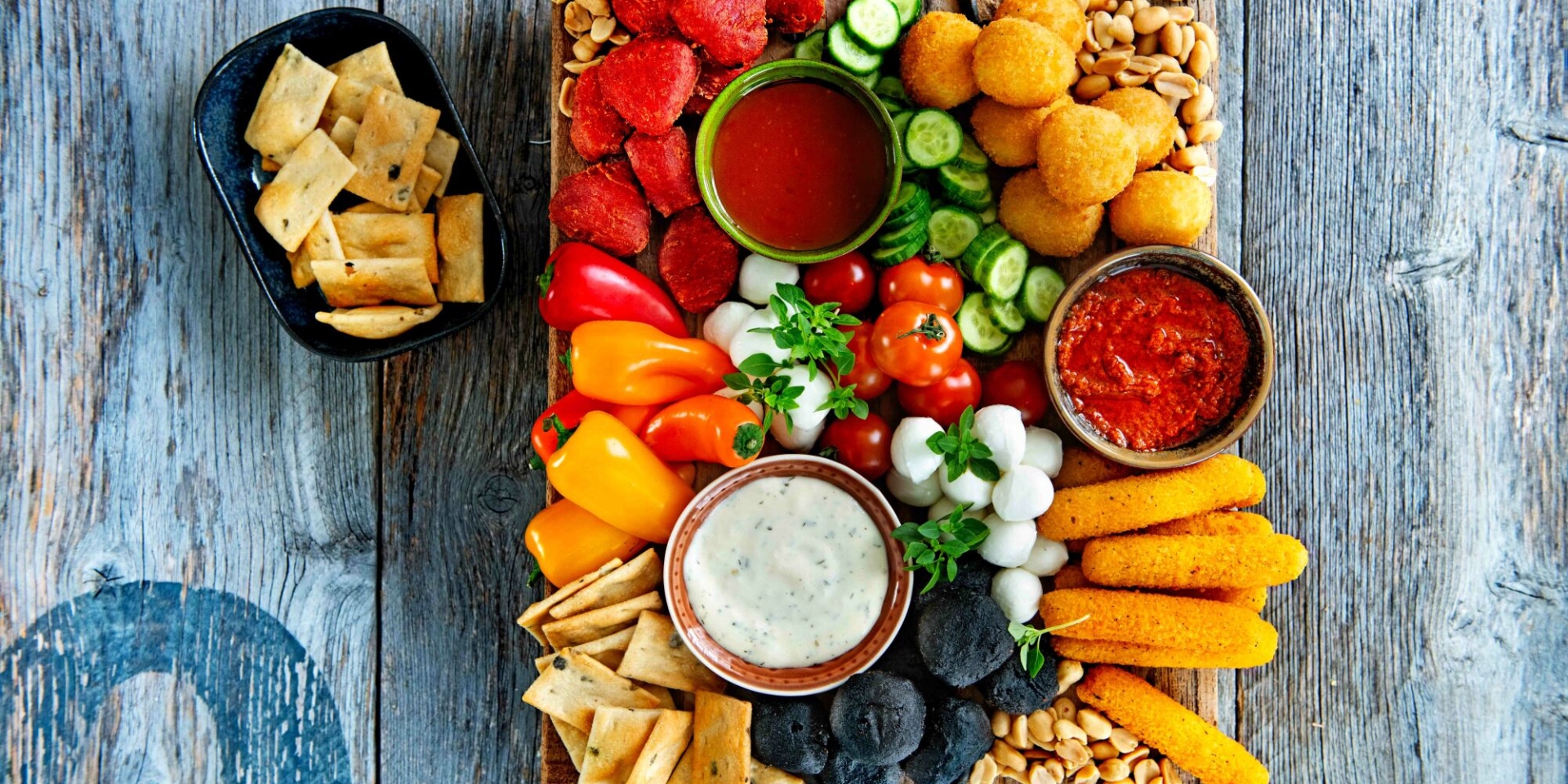 Ready in 5 minutes sharing platter